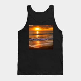 SunSet Ocean Waves Tank Top